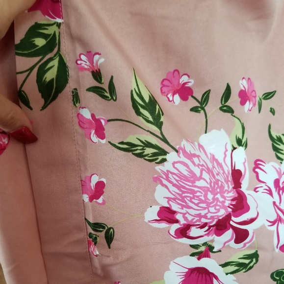 Pink Kimono Beach Cover up - Picture 5 of 7